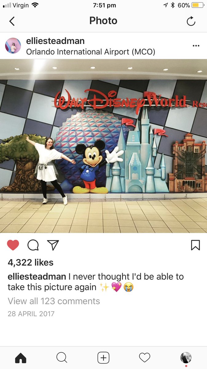no1grethandolan's tweet photo. Honestly cannot believe it’s been a year since @elliesteadman went to work at @WaltDisneyWorld 😲 I’m so so proud of her being able to do this but soooo jealous of this once in a lifetime opportunity❤️❤️❤️ https://t.co/jtrsuD1dEg