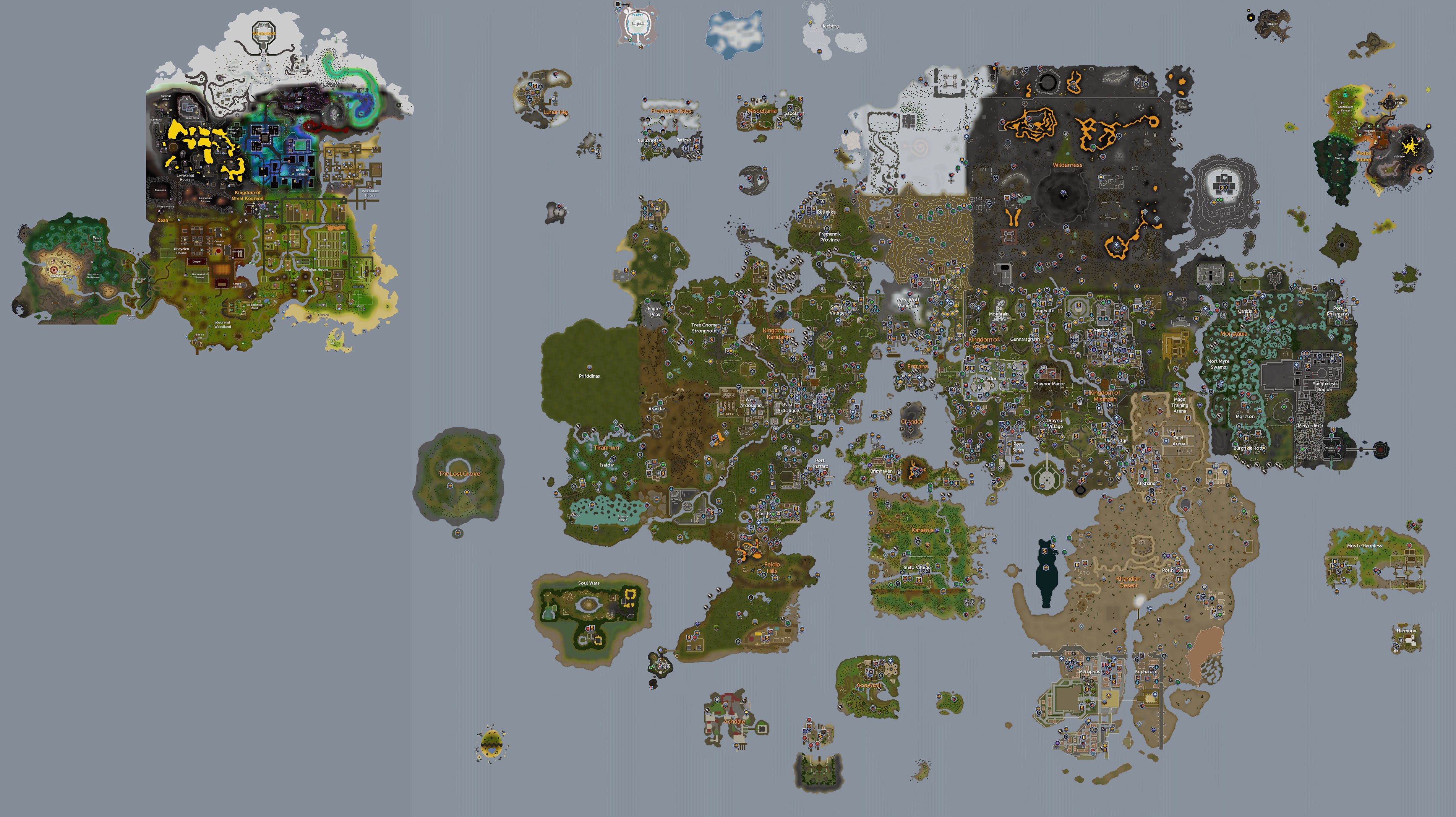 OSRS World Map (Coloured Regions) Inkarnate Create Fantasy, 57 OFF
