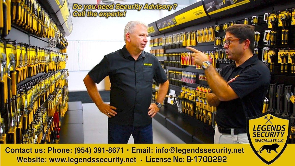 Contact us:
Email: info@legendssecurity.net
Phone: (954) 391-8671
Website: legendssecurity.net
License No: B-1700292
#legendssecurity