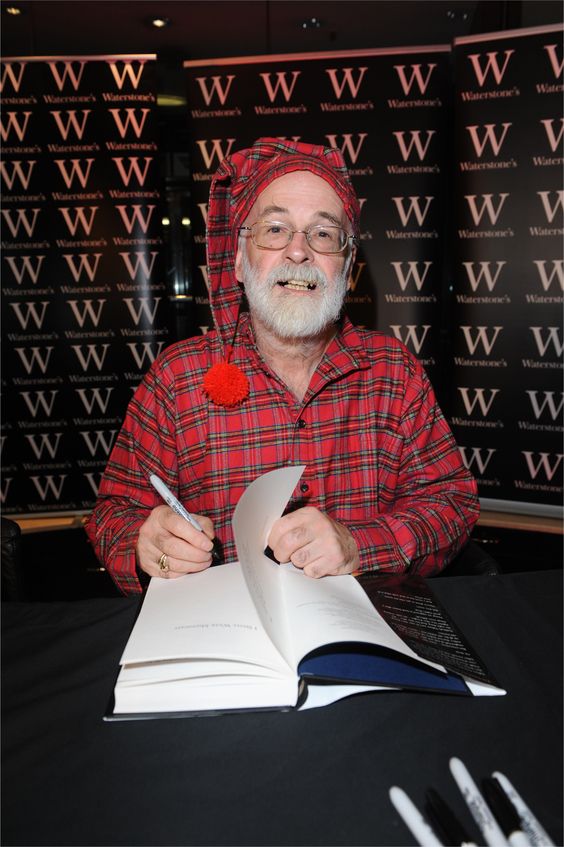 Happy birthday from Italy, sir Terry Pratchett  