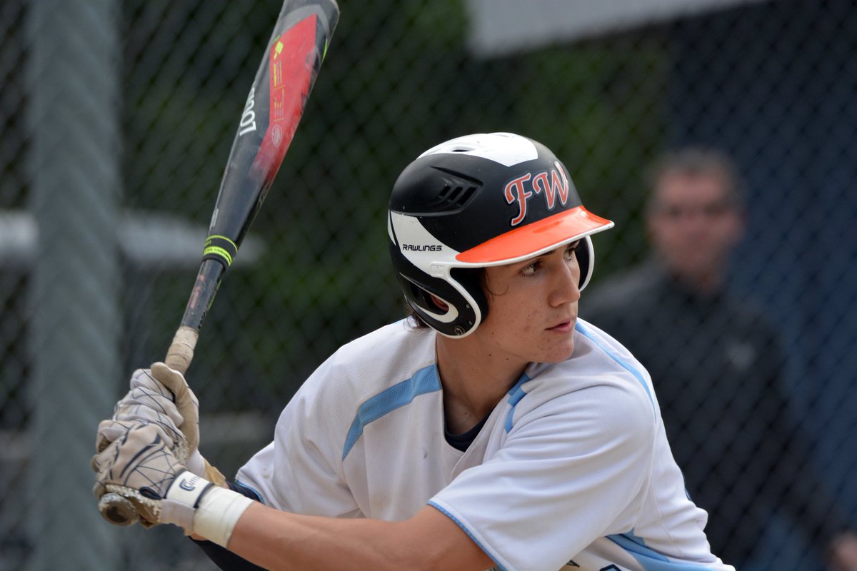 TidesGh's tweet photo. @kirin_peterson with a triple in the game against the Rams. GHHS wins 7-6. #baseball https://t.co/wxCqDeNhdC