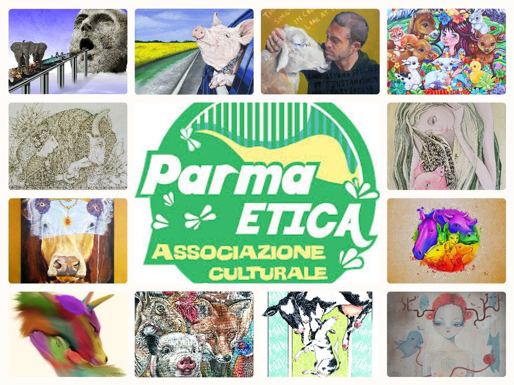 aocproject's tweet photo. Visit our art exhibition at Parma Etica (Italy) 8-10 June - beautiful canvas prints on sale. All proceeds in aid of https://t.co/Oq3gYmqDMA  #veganart #buyart #fundraising #parmaetica #artofcompassionproject #buyveganart
 https://t.co/SzTwYWzmf1 https://t.co/IgTJsvVCMR
