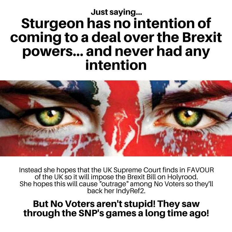 ScotsUnionist's tweet photo. #StillNaw - never trust a Scottish Separatist, the have one objective - Independence. Again the “will of the Scottish people, Sturgeon still ignores Scots #SNPleaderFAILEDourBAIRNS #SNPfullyEXPOSED https://t.co/WlOkQvDD6U
