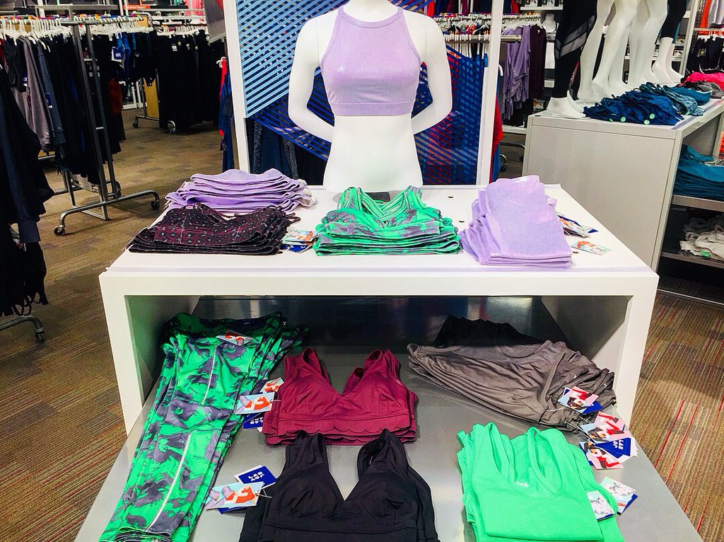 TargetVM_Philly's tweet photo. Joy lab and C9 lookin’ fresh! #targetstyle #joylabtarget #wearetarget #philadelphia #performance #springbreak #shopping #workout #workoutmotivation #workoutclothes #design #displaydesign #vmtarget #vmtltarget #yogapants #c9champion #teamtarget #g493sofreshandsoclean #style https://t.co/fk82E7l5oU