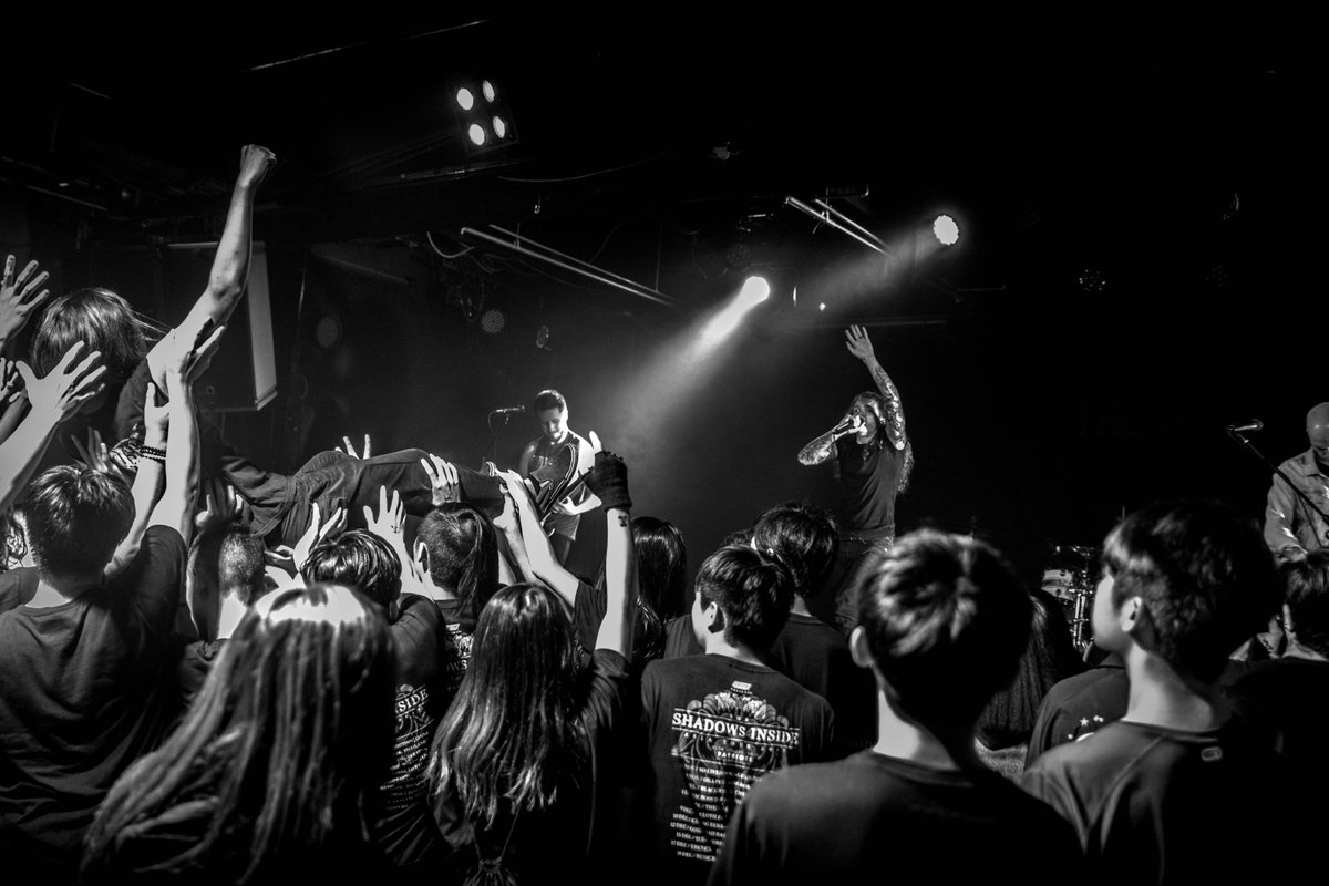 missmayiband's tweet photo. How's everyone spending the weekend? Diving into some heavy metal tunes hopefully // photo: @MasterNadeem #shadowsinside #missmayi @sharptonerecs https://t.co/QB8K7k7QO0