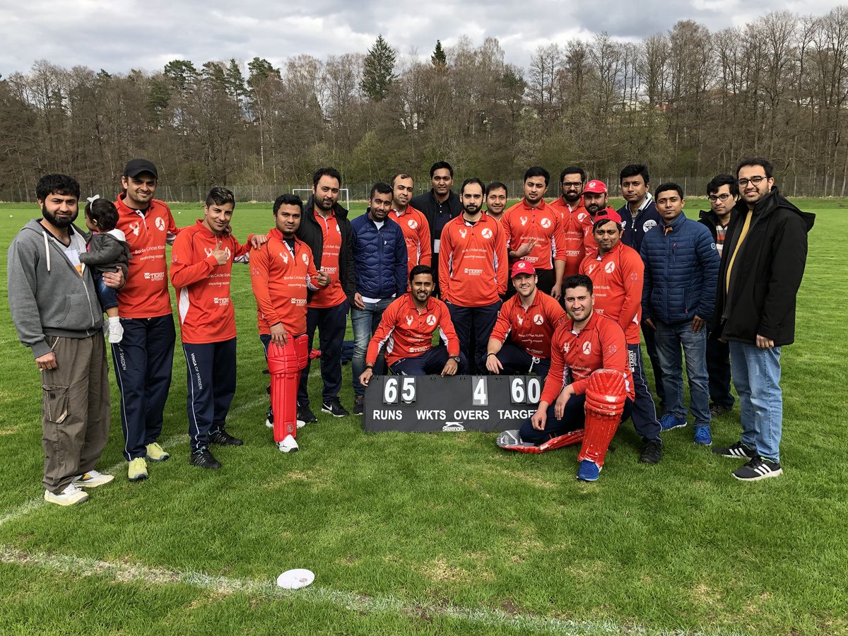 borascricket's tweet photo. BCK won their first Div 2 T20 match with Lund Cricket Club by 10 wickets. 

Lund: 59/10 (18.2 Overs)
BCK: 65/0 (4.5 Overs)

https://t.co/II4H7hMyA1 https://t.co/3cGqLfBjdo