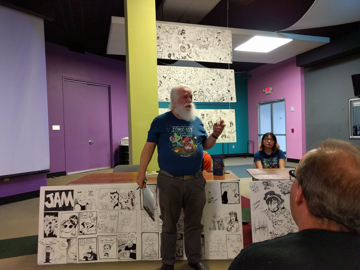 MSU Comics Forum tweet media