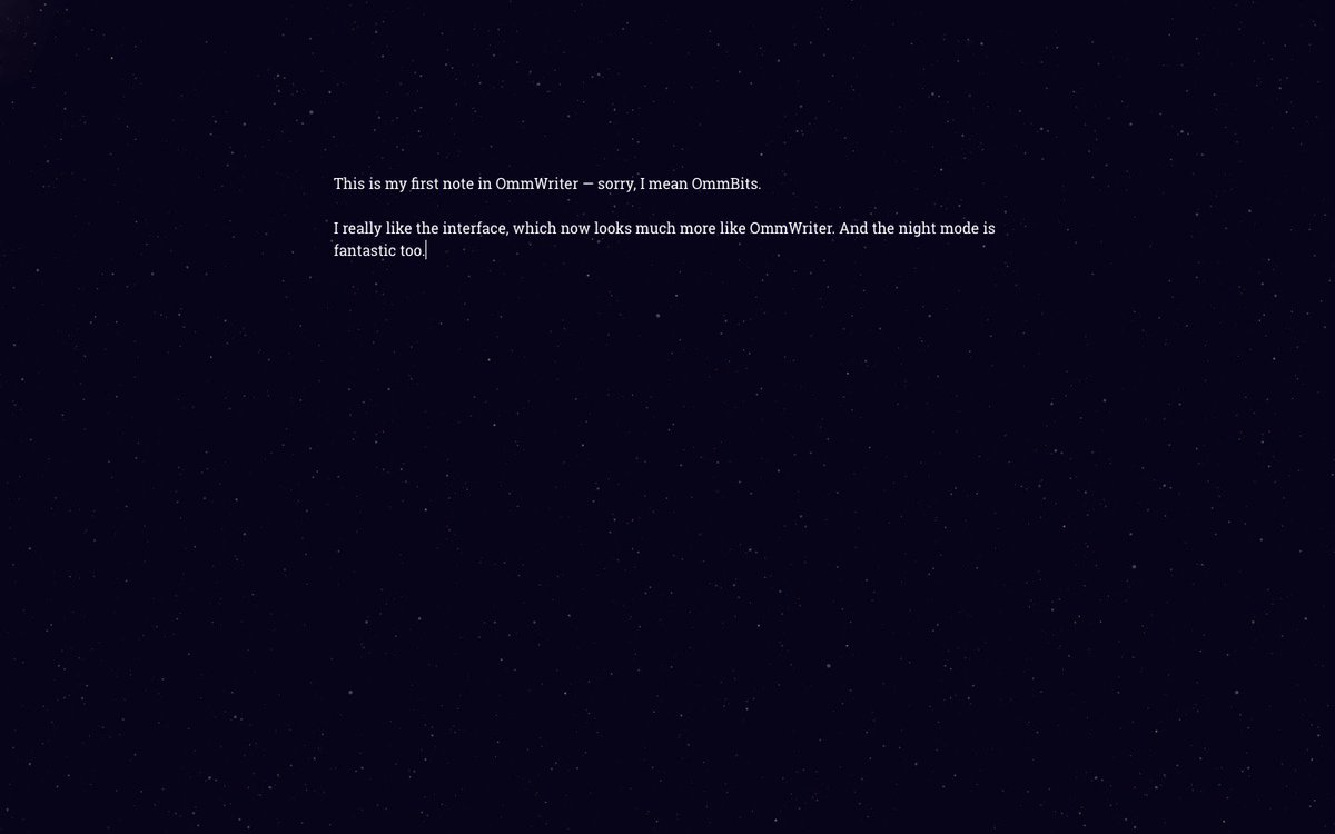 ommwriter darkmode ommwriter darkmode