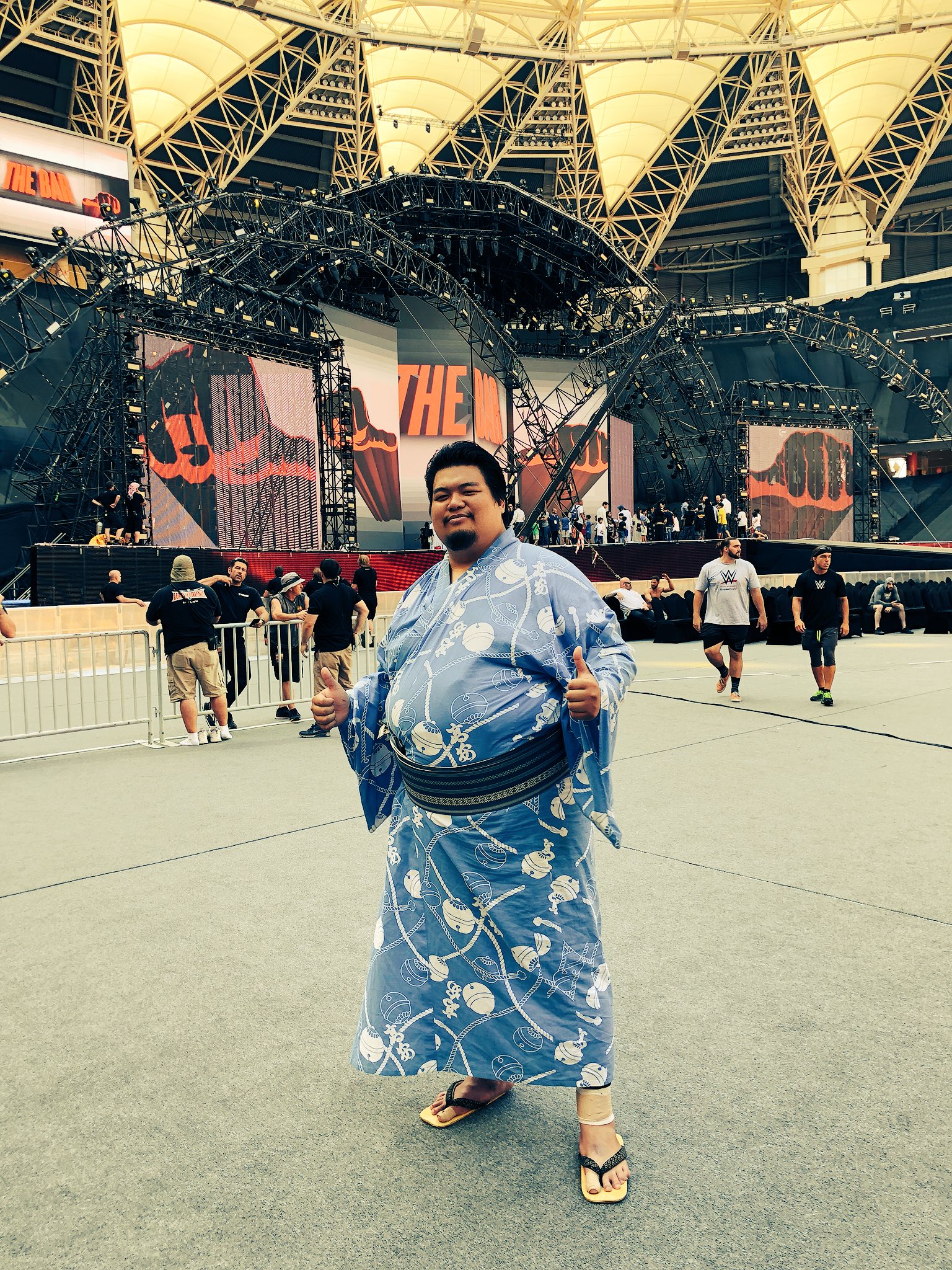 Shinsuke Nakamura I Had Another Mission At Wwegrr Hiroki S Hisho S Translater But I Nospeakenglish