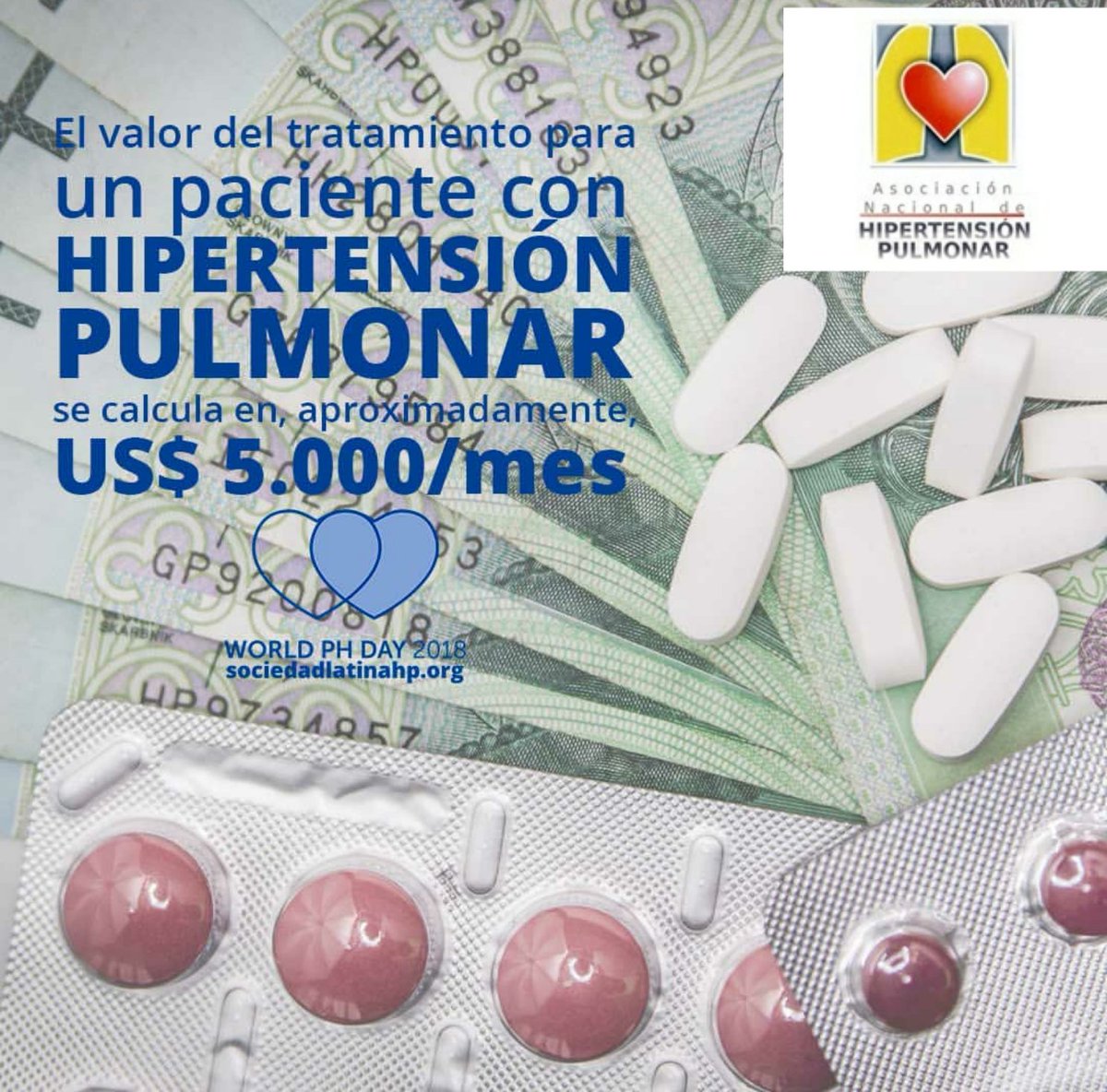 ANdHP's tweet photo. #hipertensiónpulmonar
#wphd2018
#pheurope2018 
#WorldPHDay2018 https://t.co/c38OT6bCc9