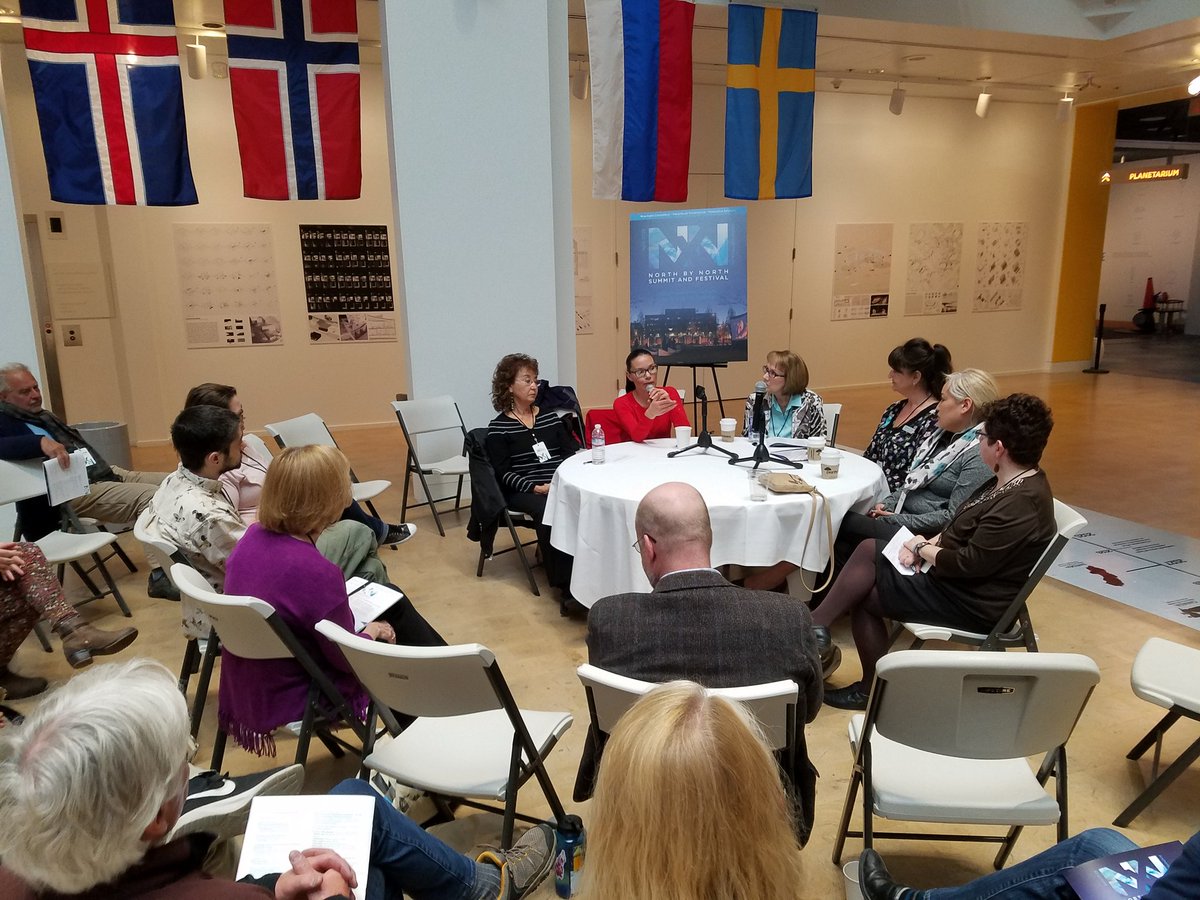 ionorth's tweet photo. "Everything you do is for the community" - good health and well-being @NxNFestival #TalkoftheNorth https://t.co/wfiDwNssjW