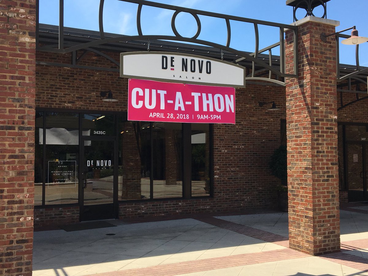 WEARJASONROBBI's tweet photo. De Novo Cut-A-Thon for the Gulf Coast Kid House @weartv @GCKH @tv_leader @DeNovoDay https://t.co/49nWsetl8U