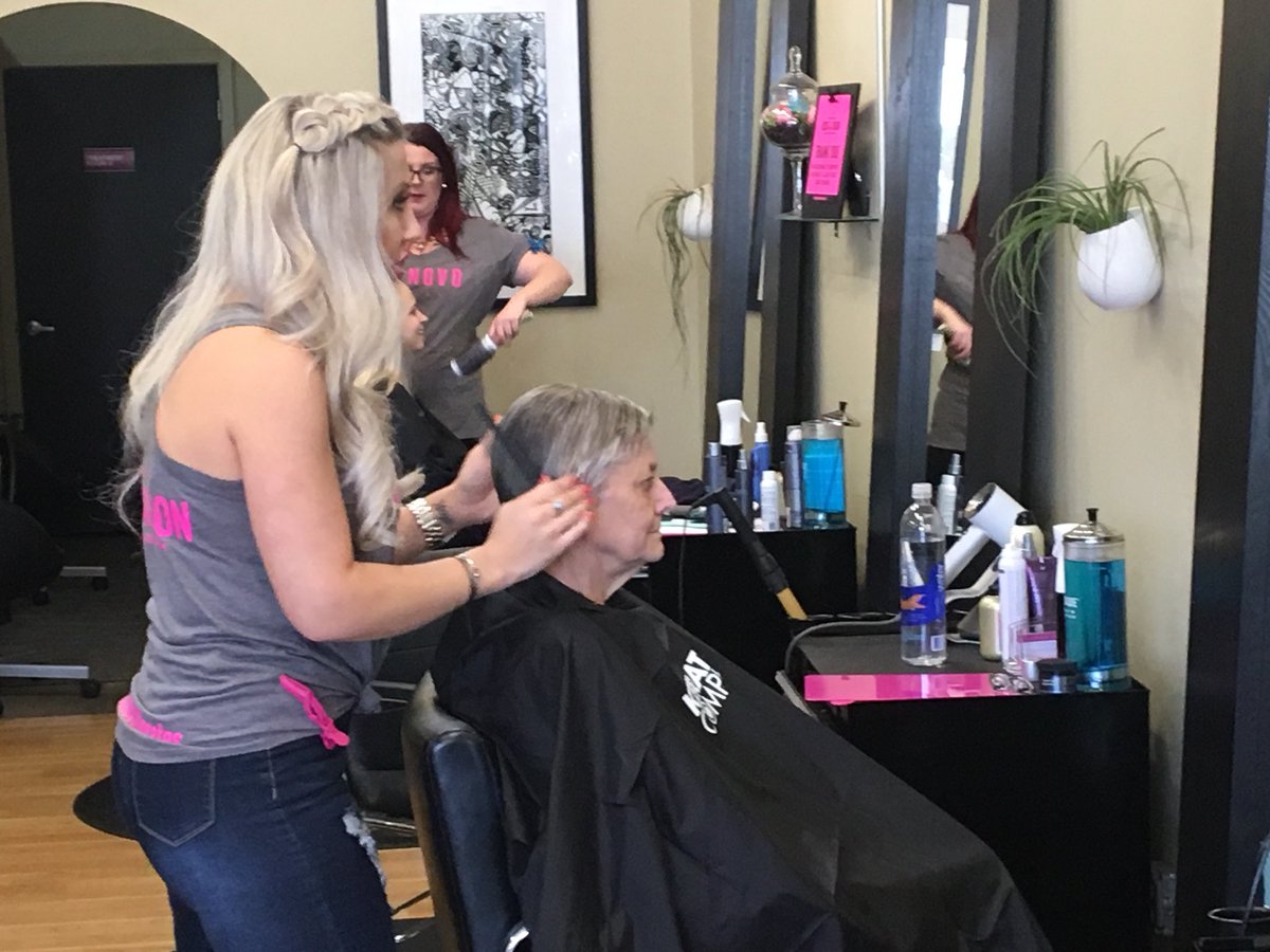 WEARJASONROBBI's tweet photo. De Novo Cut-A-Thon for the Gulf Coast Kid House @weartv @GCKH @tv_leader @DeNovoDay https://t.co/49nWsetl8U