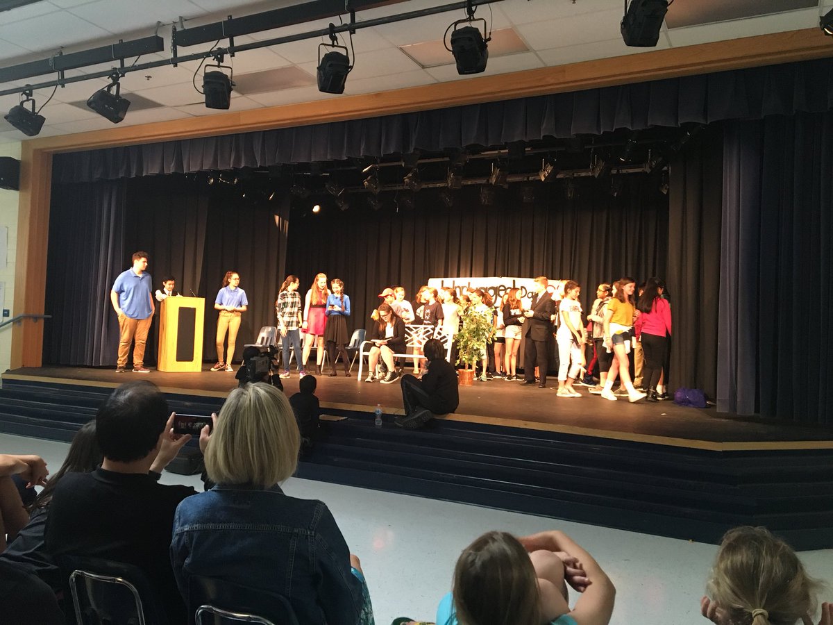 ShawnDeRose's tweet photo. Be ready @StuartTheatre. There is another wave of talent coming... Scenes from "Unplugged". #GMSbelieves https://t.co/ojReB2Ud57