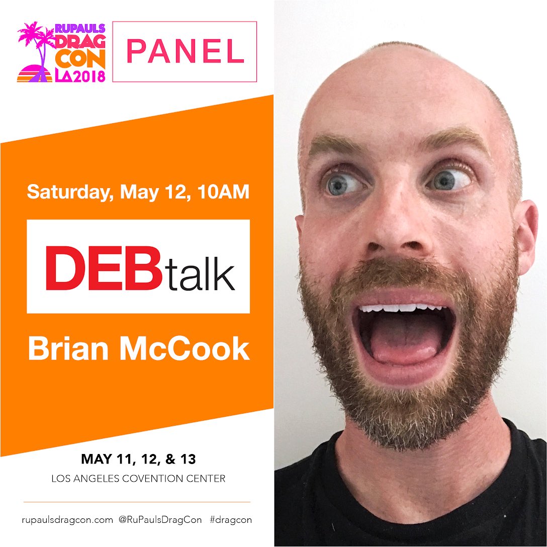 katya_zamo's tweet photo. I’m doing a motivational shriek (out of drag) followed by a brief Q&amp;A at @RuPaulsDragCon! You come! https://t.co/IZDFHWQpGG