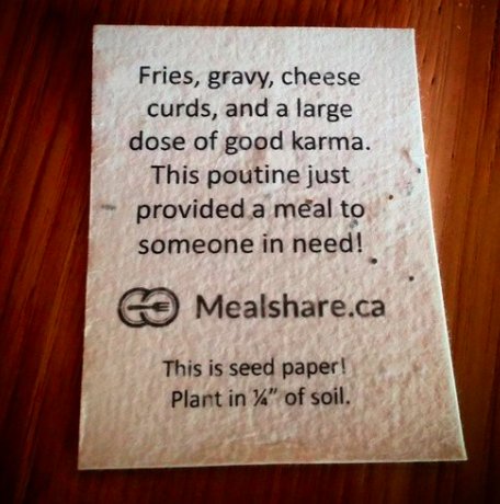 PoutinePurpose's tweet photo. Today is the LAST day of #PoutineWeekYYC! Get out there one last time Calgary, sit in the sun for a patio poutine in support of @MealshareYYC let's break our record from last year! https://t.co/gj0IvMbs1k