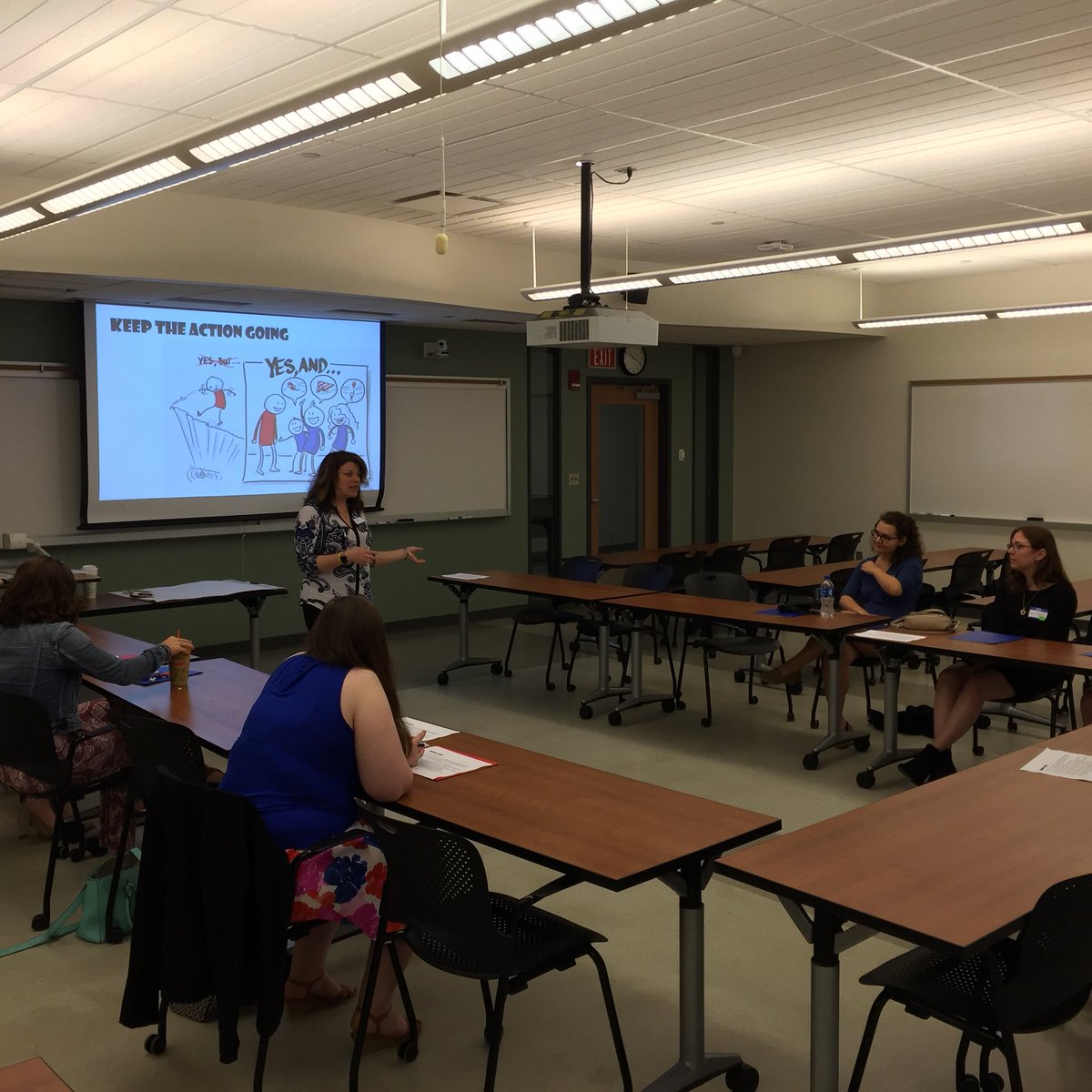 Mr_Troiano's tweet photo. The first of many Eastern Aspiring Educators Conferences!!!! https://t.co/TnBVY6m5ci