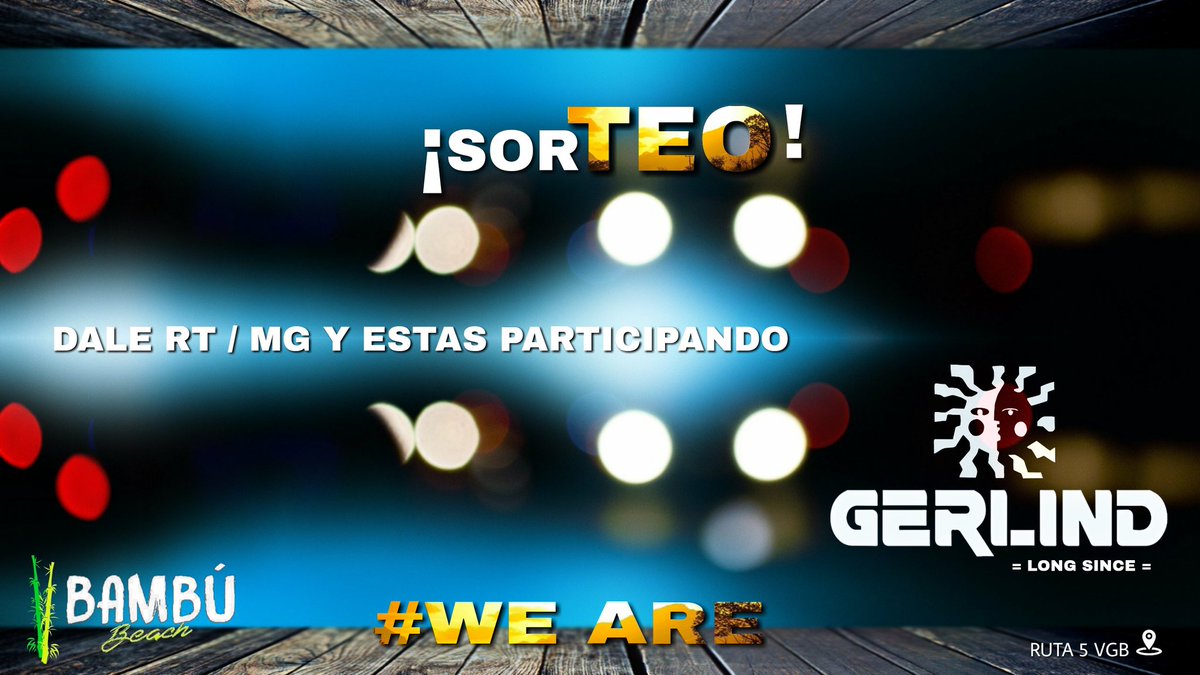 Gerlind_vgb's tweet photo. Sorteo! Participa y gana.
Dale rt y mg y estas participando por un champagne + speed + 3 ticket.
* Esta noche 22hs finaliza el sorteo y anunciamos el ganador! https://t.co/hJh7IBsyGu