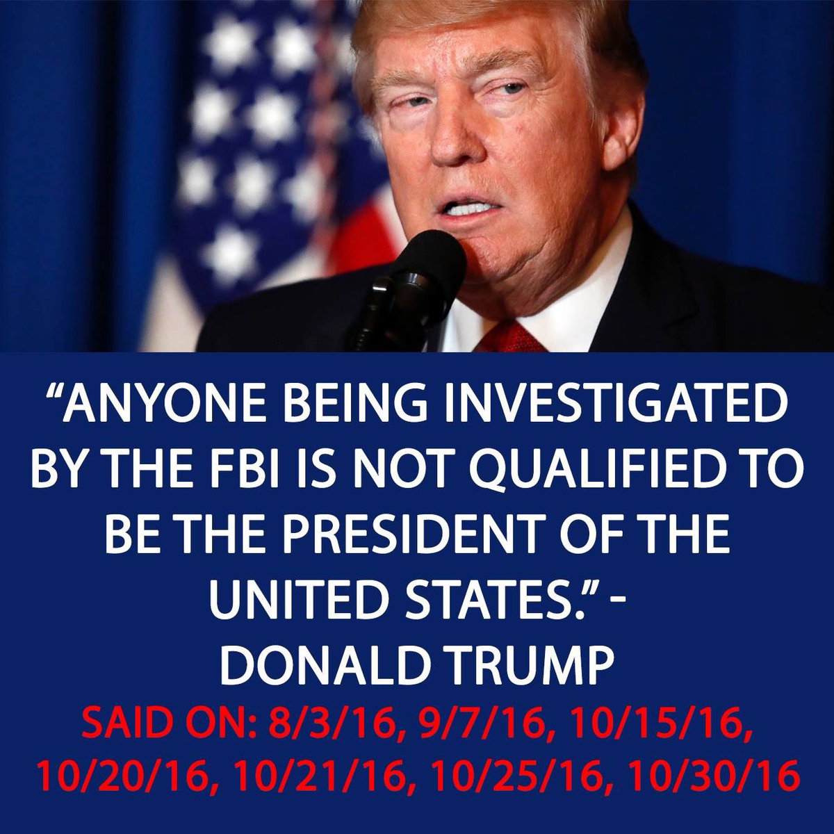508gloryFelix's tweet photo. @JohnBrennan #TheResistance #Impeach45 He made the statement below, during the 2016 campaign. His lies, improprieties, & flaunting of our laws makes him the greatest danger to the United States since WW2. 🌊⚖️🇺🇸☮️❤️🌎😀 https://t.co/PtqV0UosPC