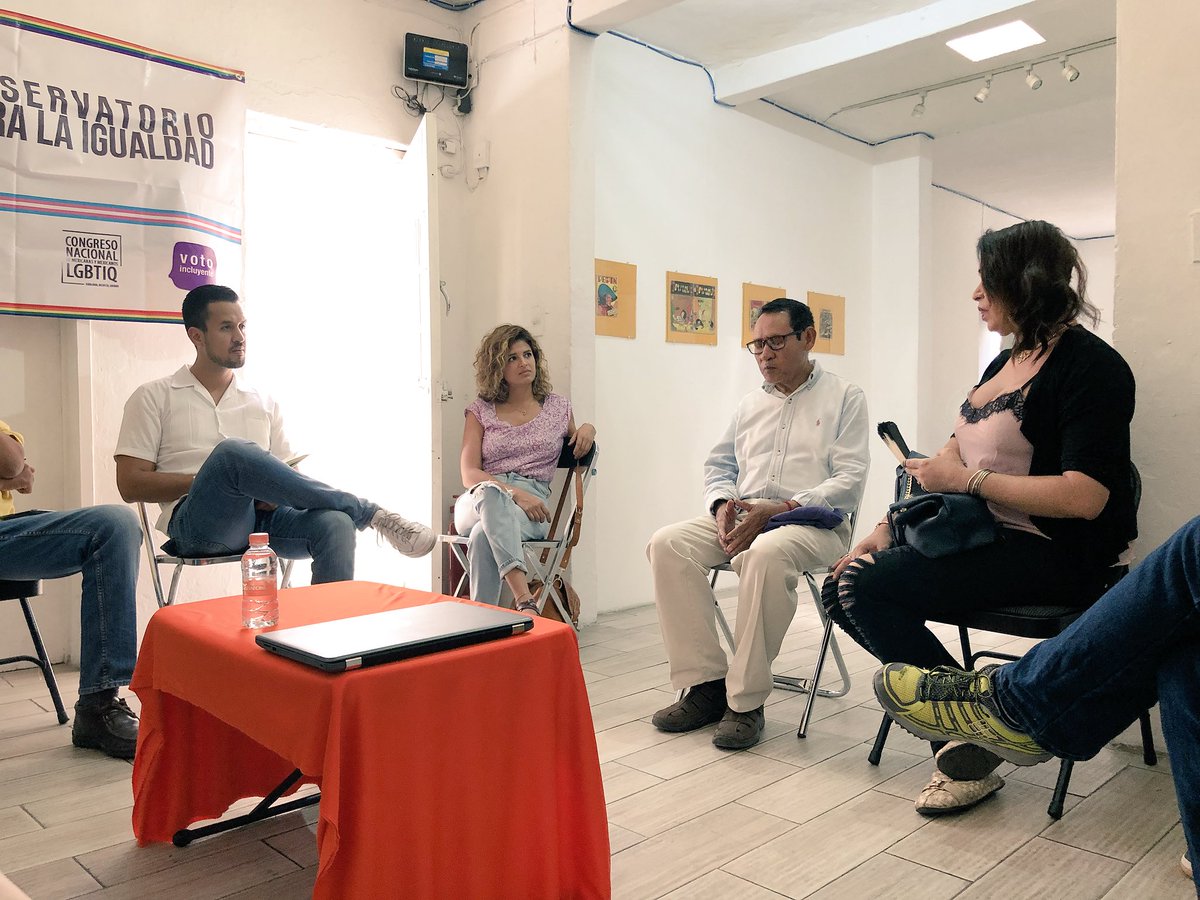 VotoIncluyente's tweet photo. Nos reunimos con @hiramtorres Candidato a Presidente Municipal de #Zapopan de #Morena para dialogar sobre necesidades y problemáticas de las personas #LGBTTTI y las respuestas que se pueden dar desde el ámbito municipal 
#ObservatorioIgualdad https://t.co/AeVrTavDXD