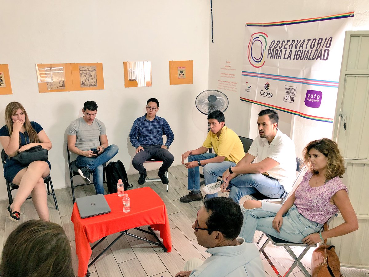 VotoIncluyente's tweet photo. Nos reunimos con @hiramtorres Candidato a Presidente Municipal de #Zapopan de #Morena para dialogar sobre necesidades y problemáticas de las personas #LGBTTTI y las respuestas que se pueden dar desde el ámbito municipal 
#ObservatorioIgualdad https://t.co/AeVrTavDXD
