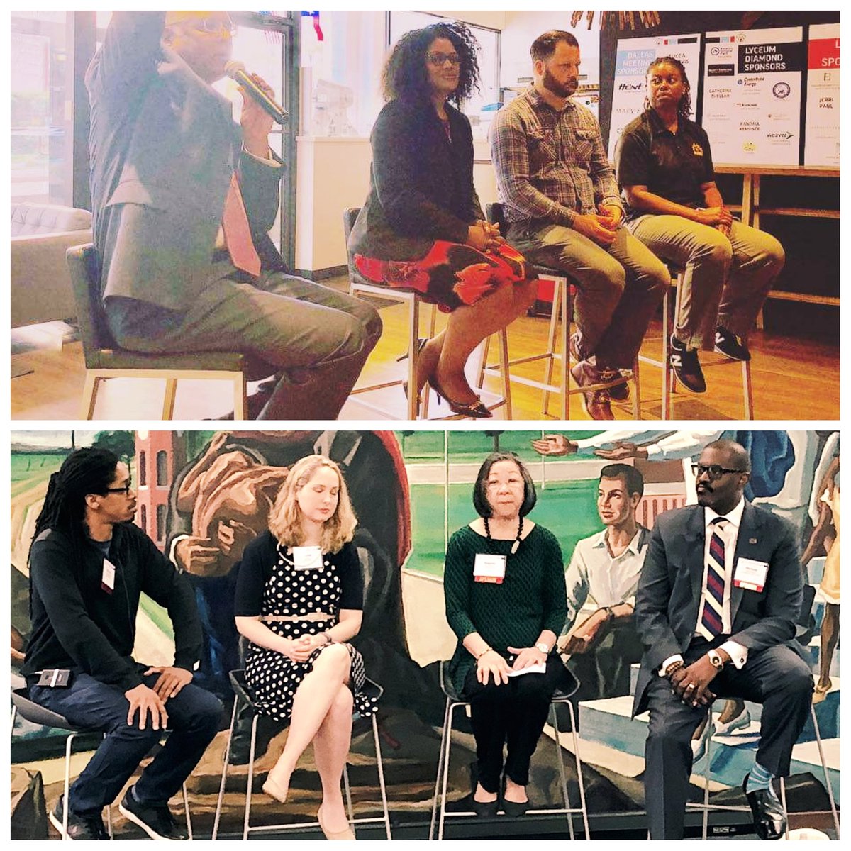 RevDrMikeWaters's tweet photo. Honored to have joined my wife @YuliseWatersEsq as panelists for the @TexasLyceum Conference on Race. Thank you for tackling such an important topic! #ReadStakesIsHigh https://t.co/IiZ85V2Hud