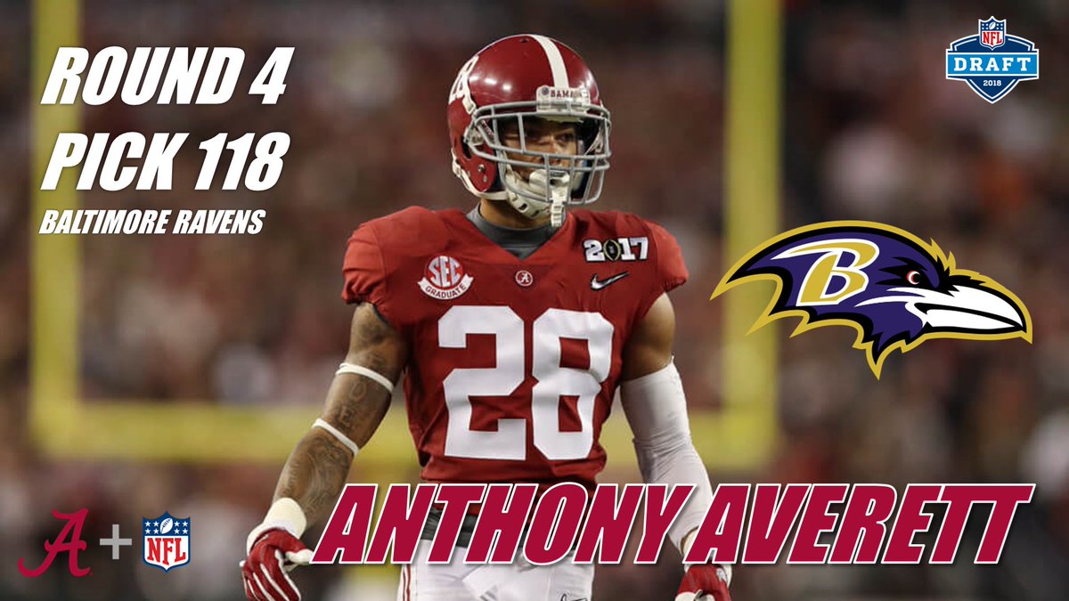 ProcessBama's tweet photo. With the 118th pick in the #NFLDraft the Baltimore @Ravens select
@AD2LIVE_4
#BuiltByBama #RollTide #BamaDraft https://t.co/X7yVtBfraV