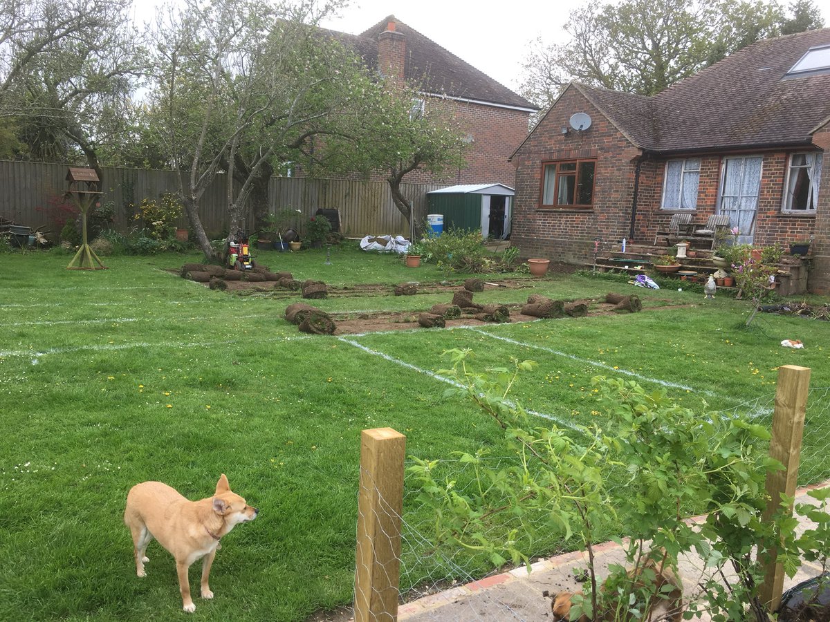 So the tranformation of the garden has began!.. lots more had be done from the final pic, but watch this space 😘