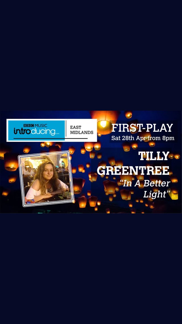 tillygreentree's tweet photo. @deanjacksondj @BBCintroEMids Cheers for playing my second song 😊#BBCintroducing https://t.co/WF2GmjMEDp