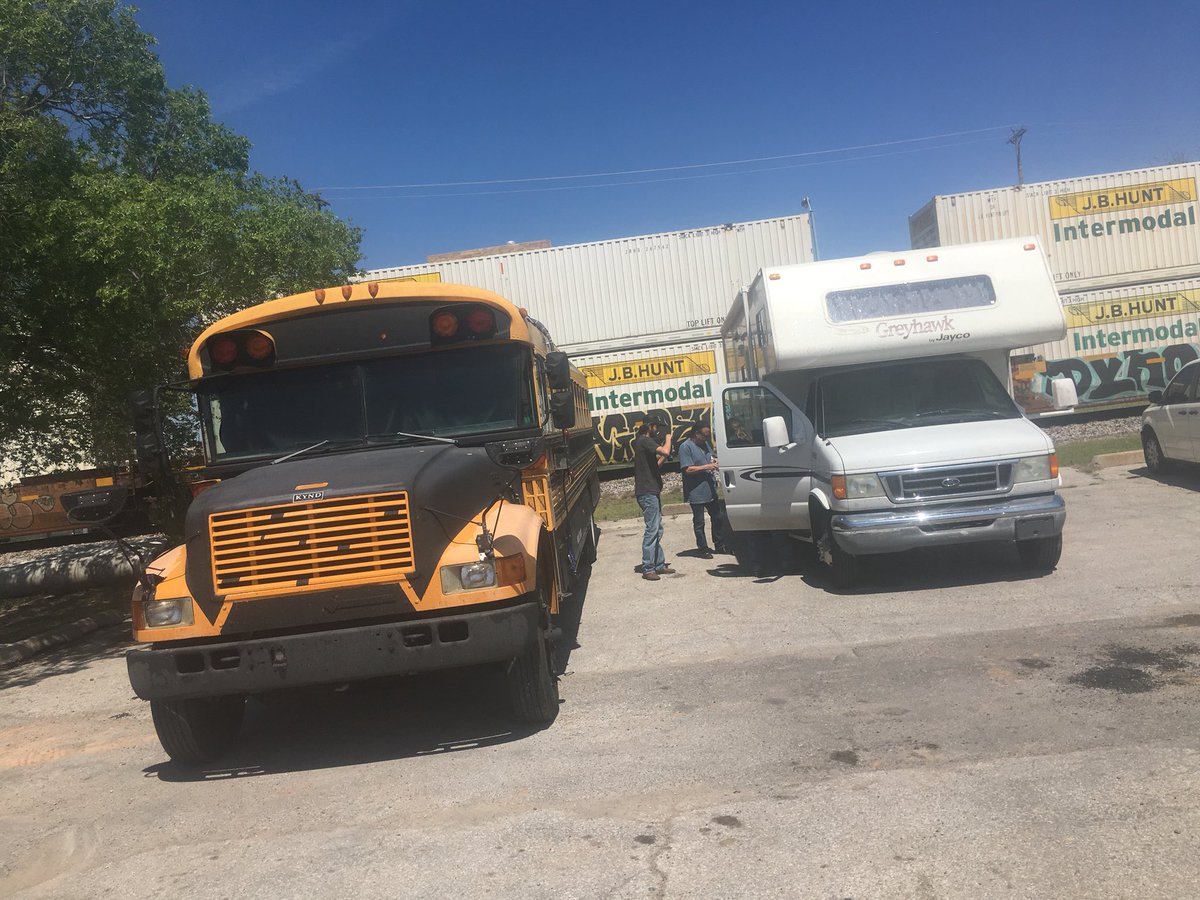 Posted up by <a href="/KYNDeyewear/">KYND Eyewear</a> in #Norman #Oklahoma for the <a href="/NormanMusicFest/">Norman Music Festival</a>   #planes #trains #automobiles