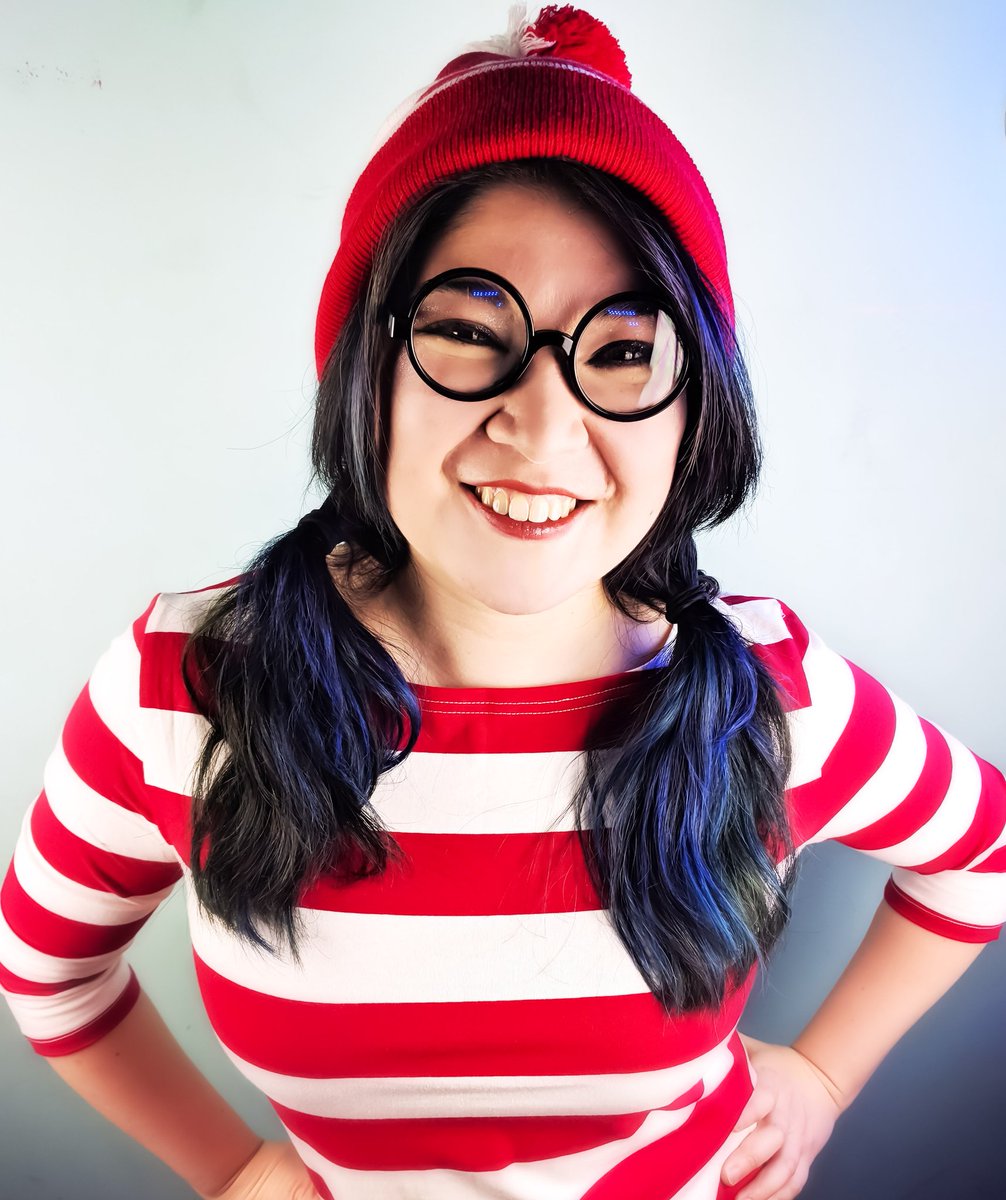 DawnXianaMoon's tweet photo. Where's Waldo? About to bellydance and throw fire around.
#Chicago #RaksGeek #Aicircus #cosplay #whereswaldo #waldo https://t.co/HFPPVYMTGz