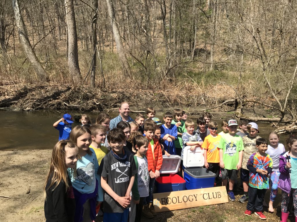 A fantastic release! Thanks to all the Ecology Club kids and families that were able to come out to Pratt today and get our trout into the river. Well done! Our 180ish trout will enjoy their new home! #savingtheworld