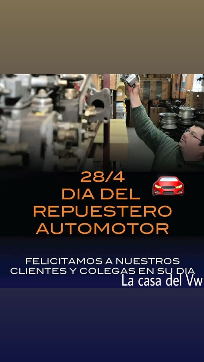 lacasadelgol1's tweet photo. Felíz día a todos los repuesteros del país que con su dedicación y experiencia trabajan día a día para satisfacer las necesidades de sus clientes. #repuesteros #Córdoba #Argentina #28deabril https://t.co/KqdvpPetZO