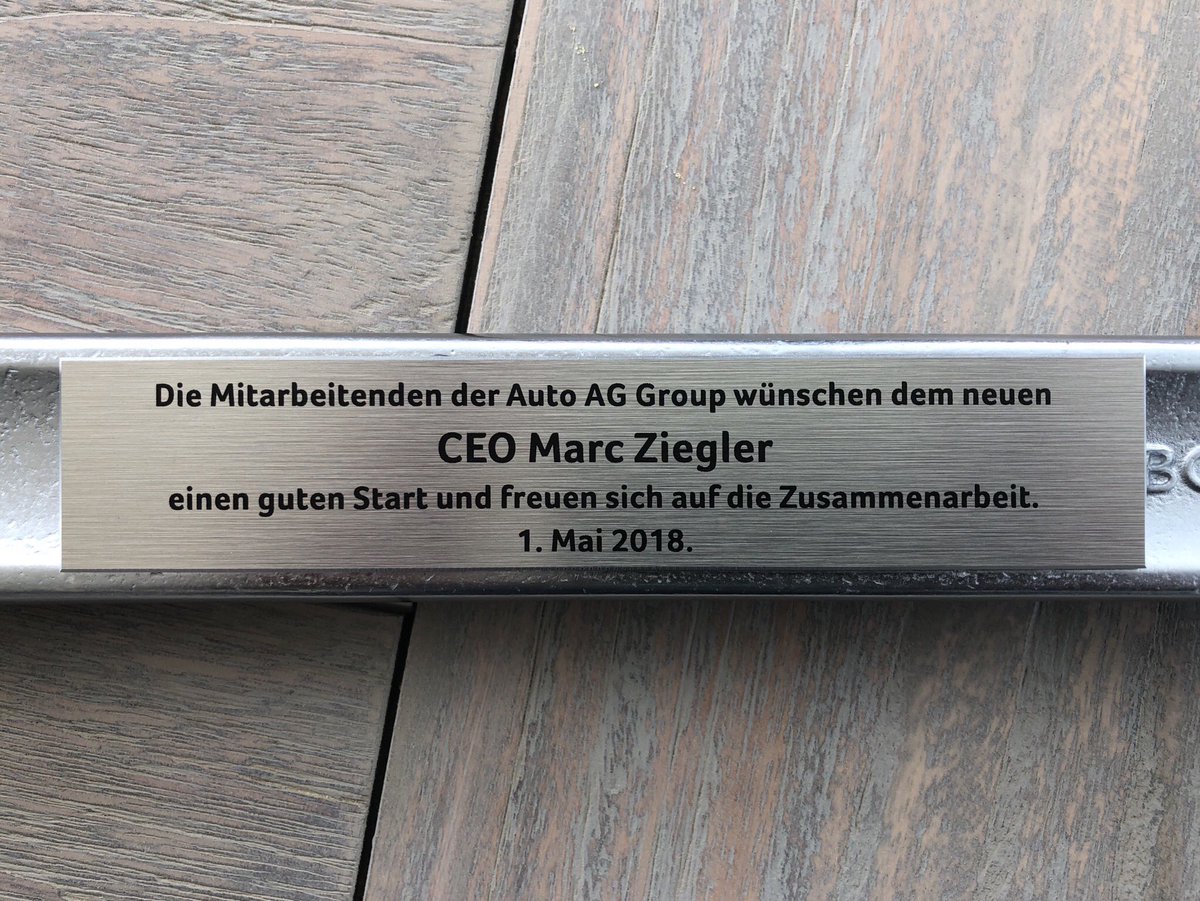 zieglermarc's tweet photo. Hand-over of keys from Robert Meyer, CEO at Auto AG Group to me from yesterday. I look forward to start as CEO Auto AG Group in three days. #autoaggroup #autoagrothenburg #natertrucks #ivecoschweiz #rentir #geserfahrzeugbau https://t.co/KbMuURfDMg