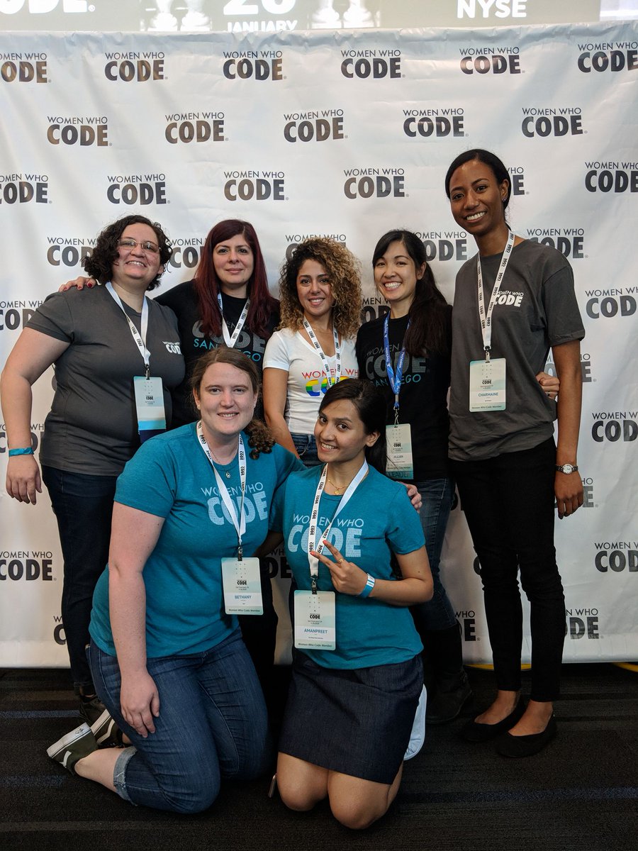 WWCodesandiego's tweet image. San Diego team representing at CONNECT! #WWCode #WWCodesandiego