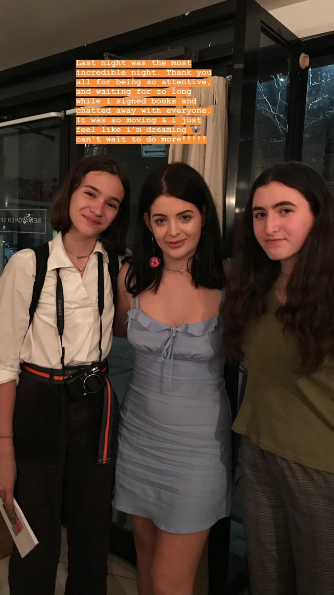 IndyYelichNews's tweet photo. Last night's q&amp;a + book signing snaps 💕⚡ https://t.co/2fDvNvCBJR