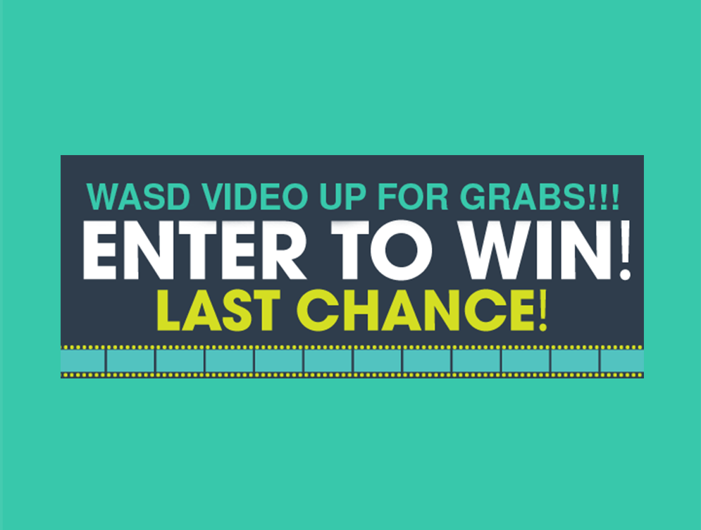 WASDthechannel's tweet photo. LAST WEEKEND TO ENTER WASD's VIDEO GIVEAWAY FOR STREAMERS!
• Follow WASDthechannel &amp; retweet to enter
• Winner gets a :30 stream intro or mini-bio from WASD
• 1 random winner will be announced on May 1st at noon EST
#SupportSmallStreamers @SupStreamers @TwitchSharer #streamers https://t.co/KirucAfdDr