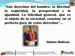 FANB #GNB Pensamiento del padre de la patria grande y libertador, el General en Jefe del ejército libertador Simón Bolívar. <a href="/GNBoficial/">GNB FANB</a> <a href="/vladimirpadrino/">Vladimir Padrino L.</a> @LopezVargasR @AJ_GonzalezV