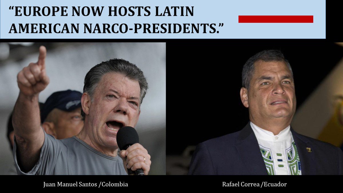 omarbula's tweet photo. #Europe used to be home to corrupt African dictators such as Mobutu in Belgium &amp; Bokassa in Switzerland. It's now the turn of Latin American Narco-Presidents -#Colombia’s @JuanManSantos in #London &amp; #RafaelCorrea in #Belgium. Well done Europe...keep fighting terror @EU_Commission https://t.co/raql5H3vE3