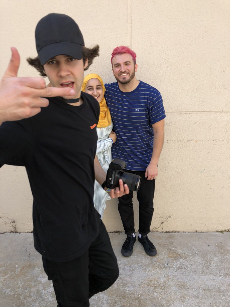 zane's tweet photo. Thanks for ruining my sister’s first playlist David https://t.co/pZBi2yOHpr
