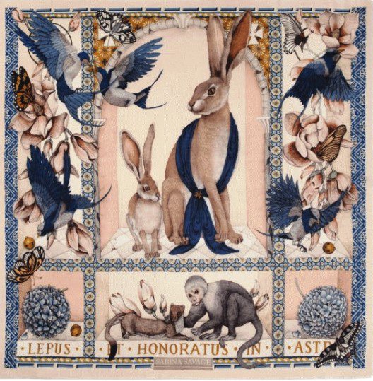 If I were an Animal, I would be a white-tailed Jackrabbit known as 
#LepusTownsendii, from the Hare family: Very alert, inquisitive &amp; familiar with leaping out of danger. I could also be drawn&amp; painted by <a href="/SabinaSavage/">Sabina Savage</a> whose magnificent Animalia collection is found @Williamandson