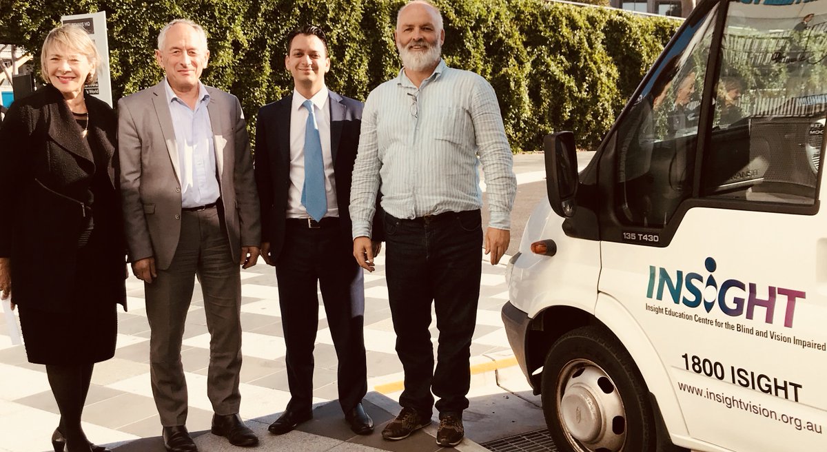 IngaPeulich's tweet image. Why is the Andrews Labor Government not making referrals of visually impaired students to Insight , the expert education  provider located  in Berwick? Great to catch up with founder Alan Lachman with InsightOut Mobile Classroom yesterday ! #springst @CoalitionVic @CityOfCasey