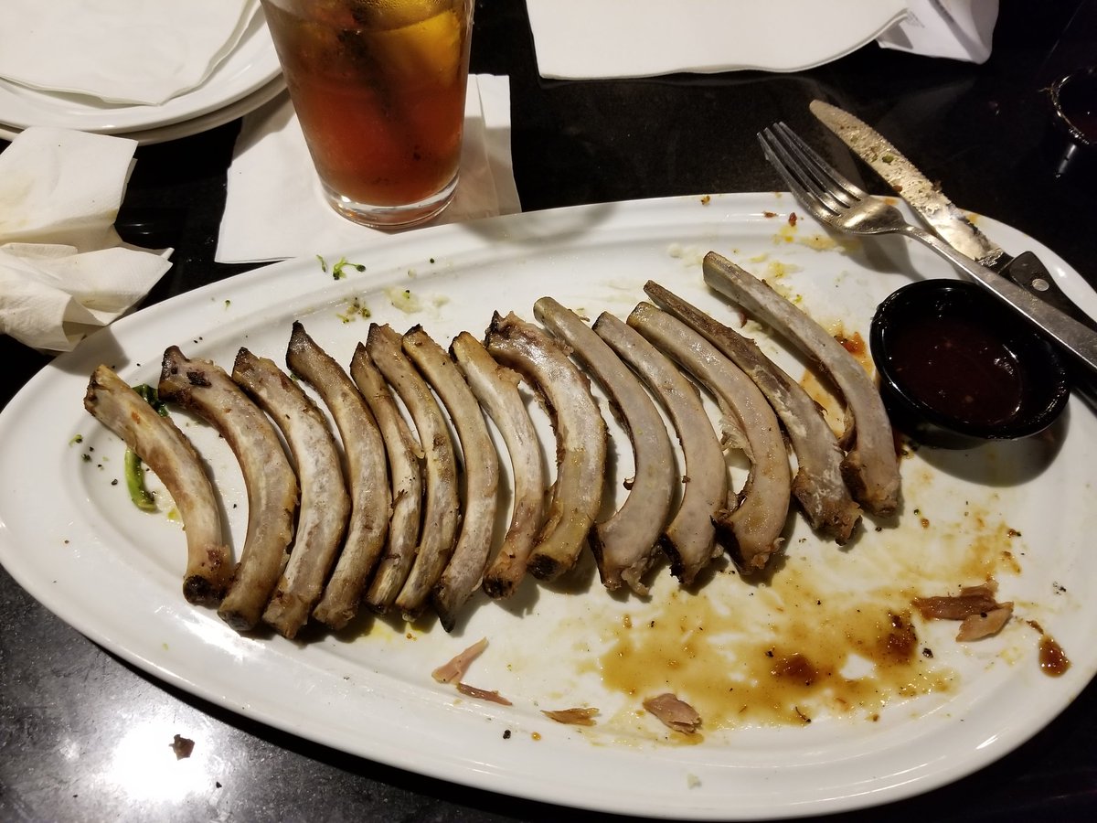 #Before & #After #BigRibs At @TGIFridays #Yummy Loved Them
A Must Try! #FallOffTheBoneRibs