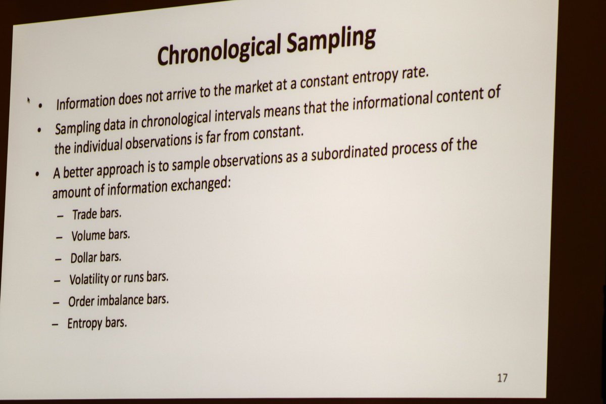 saeedamenfx's tweet image. consider using other sampling than chronological in markets - Marcos Lopez de Prado #quantcon