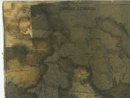 map burned in the fire of 1986