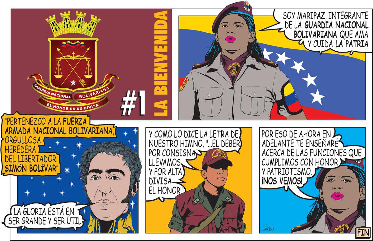 FANB #GNB El Amor patrio a nuestro libertador y a nuestros principios básicos de moral y rectitud deben siempre regir el camino de un Centinela Permanente de la Patria. Voluntad inquebrantable. El honor es nuestra Divisa. <a href="/GNBoficial/">GNB FANB</a> @LopezVargasR @AJ_GonzalezV