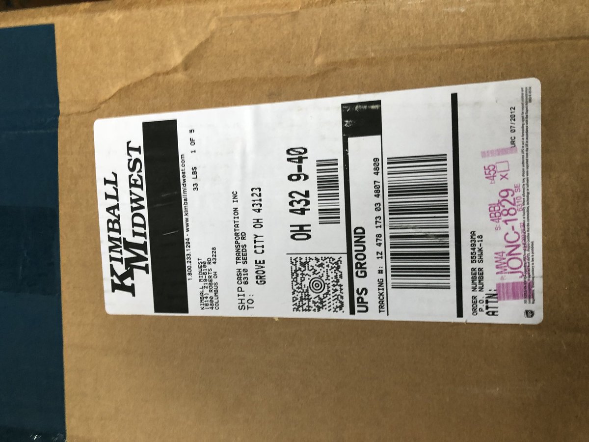 scotthatten's tweet photo. @KimballMidwest Thanks to the guy who pulled up his car and unloaded in the dumpster...never buy wire/hoses again https://t.co/rwY77G0T3f