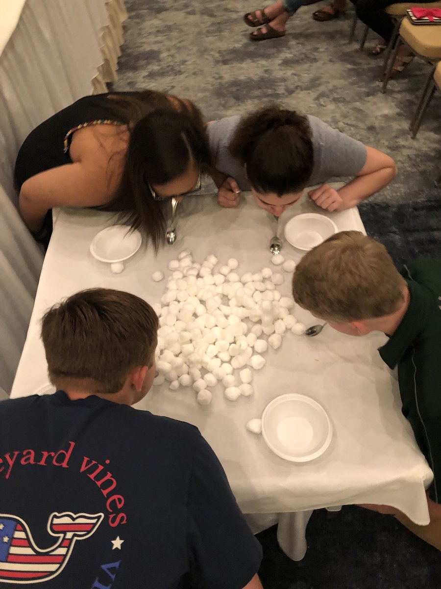 SCJuniorCivitan's tweet photo. Playing minute to win it games https://t.co/aElJXkkfkS
