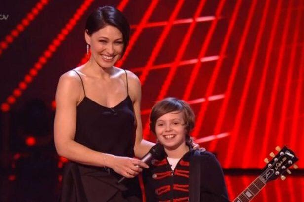 Hang on, the son in the father and son act that Simon Cowell gave his Golden Buzzer to on ITV’s #BritainsGotTalent has already appeared solo on ITV’s The Voice Kids? 
Oh, OK.