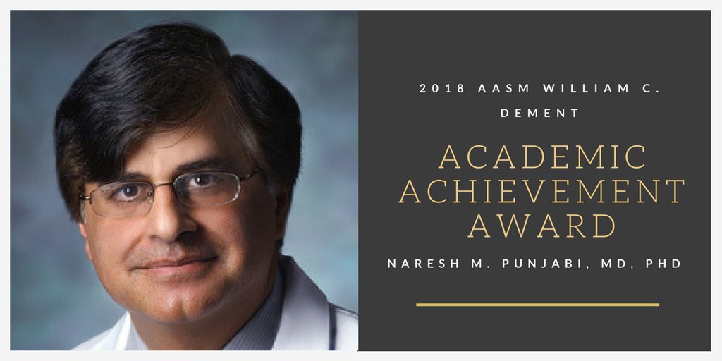 AASM Membership on Twitter "The 2018 AASM William C. Dement Academic